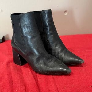 Paola Black Ankle Boots